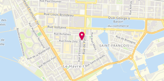 Plan de Pizza Jilani, Rue 76600 Le
79 Rue Emile Zola, 76600 Le Havre