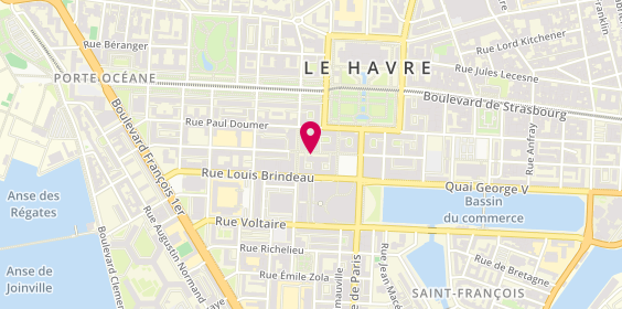 Plan de Les Burgers de Papa, 98 Rue Victor Hugo, 76600 Le Havre