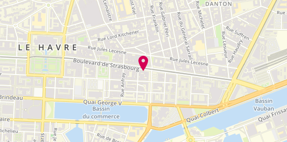 Plan de Le Pacha, 156 Boulevard de Strasbourg, 76600 Le Havre