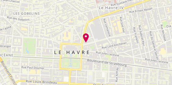 Plan de French Coffee Shop, 5 Rue Albert André Huet, 76600 Le Havre