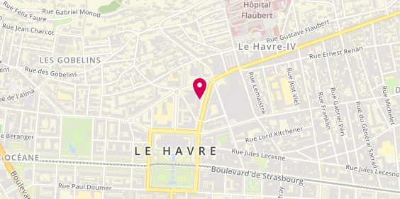 Plan de Franco Kabyle, 23 avenue René Coty, 76600 Le Havre