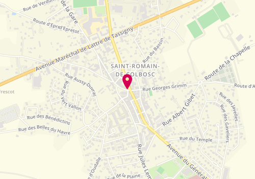 Plan de Msr, 2 Rue République, 76430 Saint-Romain-de-Colbosc