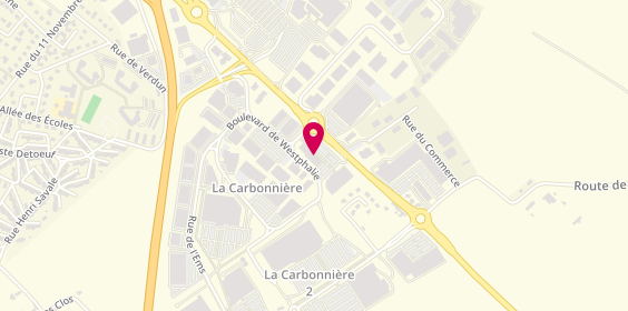 Plan de Les Trois Brasseurs, 963 Boulevard de Westphalie, 76360 Barentin
