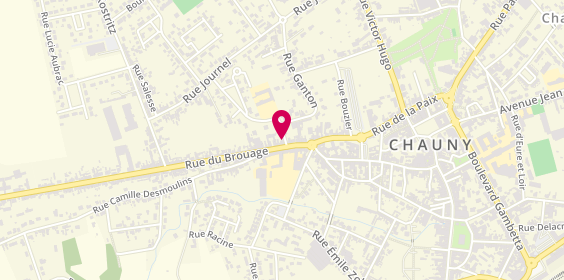 Plan de Le Saint Charles Kebab, 2 Rue du Brouage, 02300 Chauny