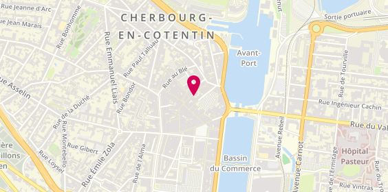 Plan de Tizi Lunch, 22 Rue des Fossés, 50100 Cherbourg-en-Cotentin