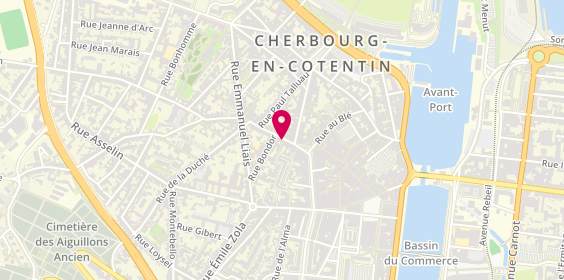Plan de Bento Resto, 7 Rue Christine, 50100 Cherbourg-en-Cotentin