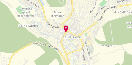 Plan de Chez Nicolas, 22 Rue du Général de Gaulle, 76680 Saint-Saëns