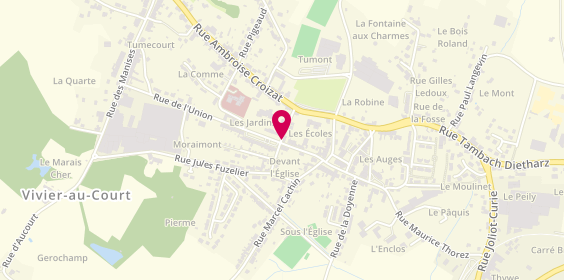 Plan de The Place, 9 Rue René Gouverneur, 08440 Vivier-au-Court