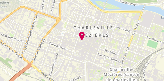 Plan de Chez Nono, 17 Rue Irénée Carré, 08000 Charleville-Mézières
