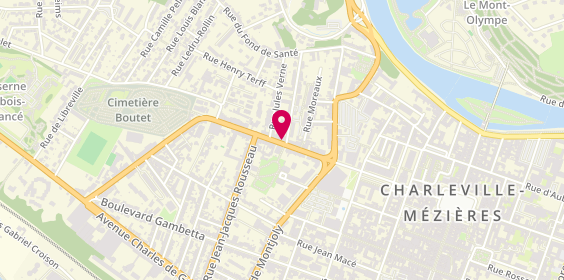 Plan de Arden'Drive, 48 Avenue Charles Boutet, 08000 Charleville-Mézières