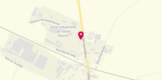 Plan de Le Kiosque à Pizzas, 34 Route de Vauvillers, 80170 Rosières-en-Santerre