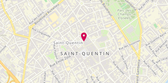 Plan de Delices d'Orient, 20 Rue Croix Belle Porte, 02100 Saint-Quentin