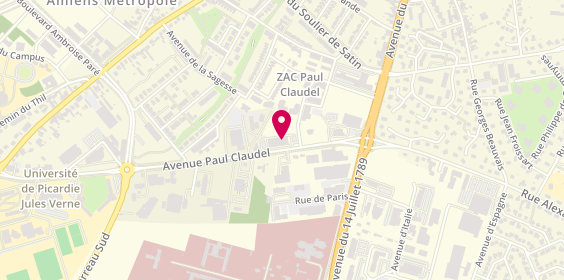 Plan de Mealk, Place Ô Marché
14 avenue Paul Claudel, 80000 Amiens