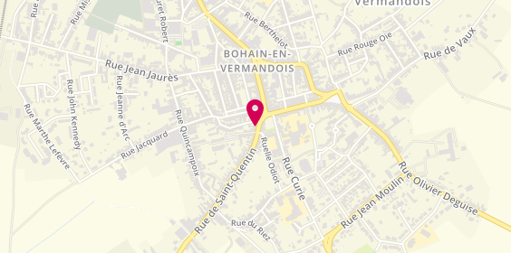 Plan de Au Bon Kebab, 4 Rue de Saint-Quentin, 02110 Bohain-en-Vermandois