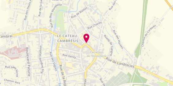 Plan de Pizza Bueno 2, 1 Rue de Landrecies, 59360 Le Cateau-Cambrésis