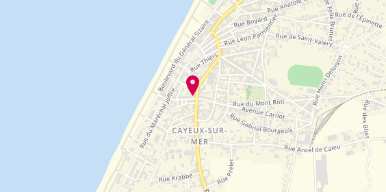 Plan de Cayeux Eva Kebab, 195 Rue du Maréchal Foch, 80410 Cayeux-sur-Mer