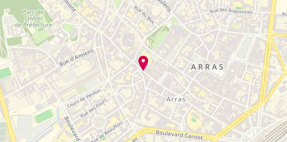 Plan de Aux Délices d'Asie, 40 Rue Saint-Aubert, 62000 Arras