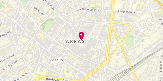 Plan de Garden Food Arras, 21 place des Héros, 62000 Arras