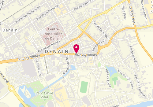 Plan de Istanbul By Night ® DENAIN, 163 Rue de Villars, 59220 Denain