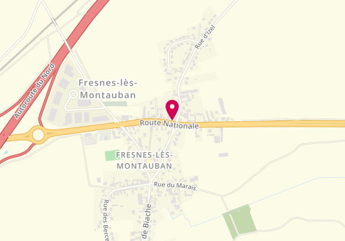 Plan de Mcdonald's, Route Departementale 950, 62490 Fresnes-lès-Montauban
