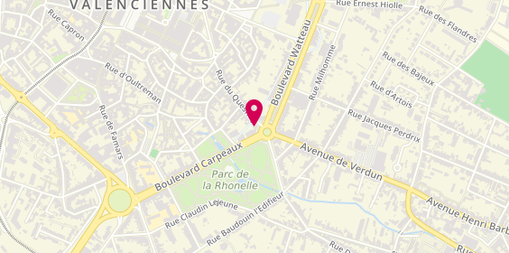 Plan de Sweet Pizza, 152 Rue du Quesnoy, 59300 Valenciennes