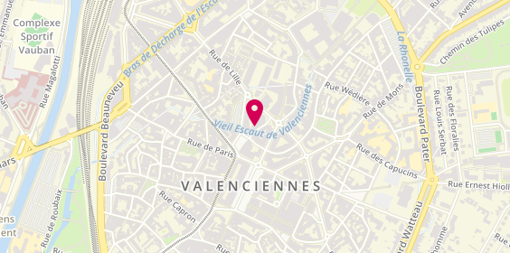 Plan de L'Incontournable Valenciennes Bar, 9 Rue de la Poste, 59300 Valenciennes