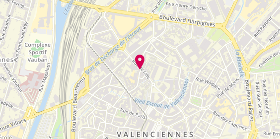 Plan de O'pacha, 111 Rue de Lille, 59300 Valenciennes