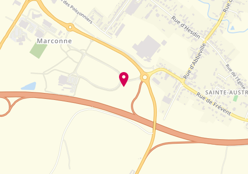 Plan de Mc Donald's, Zone Artisanale Champs Sainte Marie, 62140 Sainte-Austreberthe