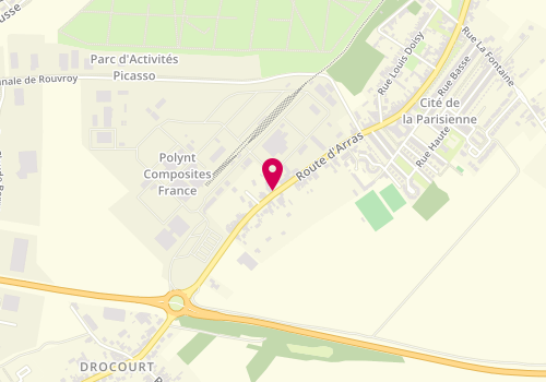 Plan de Deli's Pizza, 137 Route Arras, 62320 Drocourt