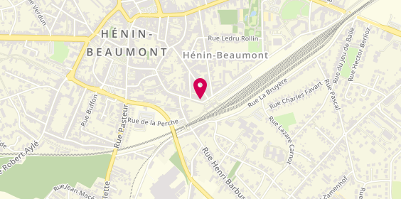 Plan de O'Classe Dalle, 253 Rue Paul Vaillant Couturier, 62110 Hénin-Beaumont