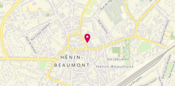 Plan de O Pti Francais, 44 Rue Montpencher, 62110 Hénin-Beaumont