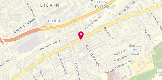Plan de Istanbul Night, 149 Rue Jean Baptiste Défernez, 62800 Liévin