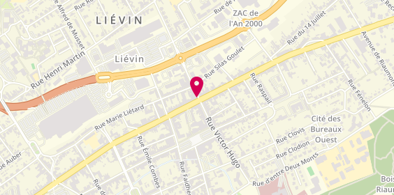 Plan de #lovewelsh Liévin, 110 Rue Jean Baptiste Défernez, 62800 Liévin