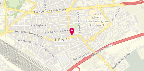 Plan de Lens grill, 62300
3 Rue Diderot, 62300 Lens