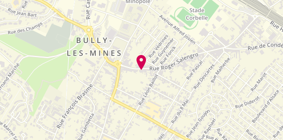 Plan de Friterie, Rue Roger Salengro, 62160 Bully-les-Mines