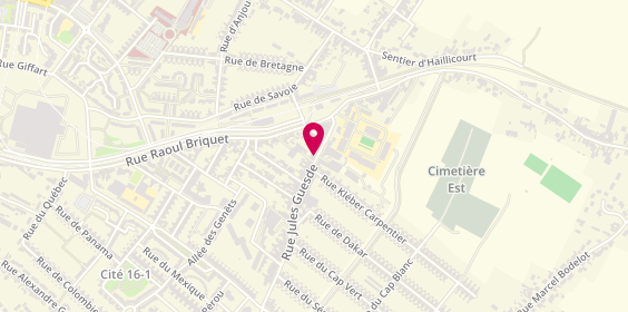 Plan de French barclette BRUAY-LA-BUISSIÈRE, 106 Rue Jules Guesde, 62700 Bruay-la-Buissière