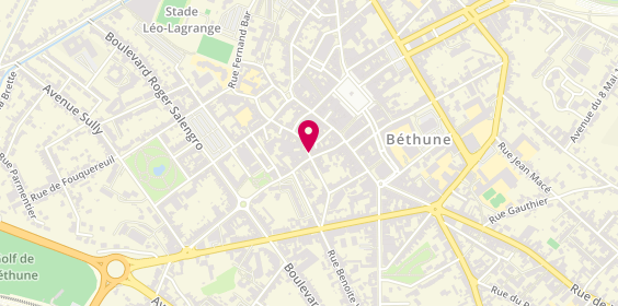 Plan de Di Nella Street Food Bethune, 100 Rue Saint-Pry, 62400 Béthune