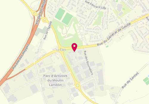 Plan de Mc Donald's, parc d'Activités d'Hallennes
240 Rue des Bourreliers, 59320 Hallennes-lez-Haubourdin