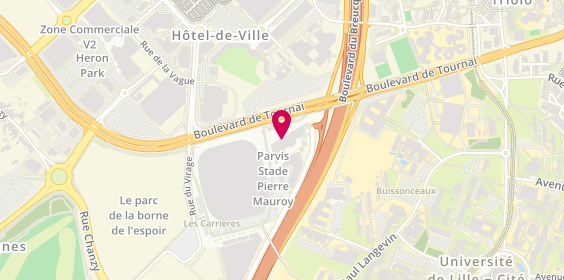 Plan de Soho Urban Food, 223 Boulevard de Tournai, 59650 Villeneuve-d'Ascq