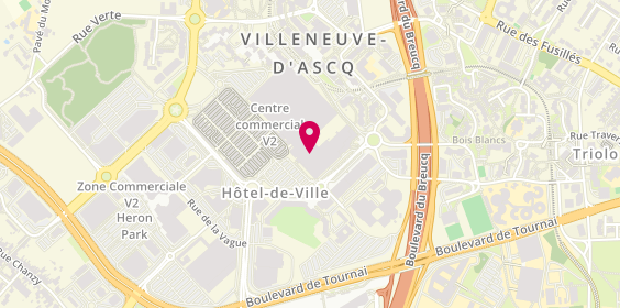 Plan de Sandwich Café / le Club Café, Rue du Ventoux, 59650 Villeneuve-d'Ascq