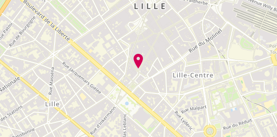 Plan de Pitaya, 66 Rue de Béthune, 59800 Lille