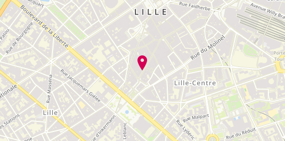 Plan de Five Guys, 56 Rue Béthune, 59800 Lille