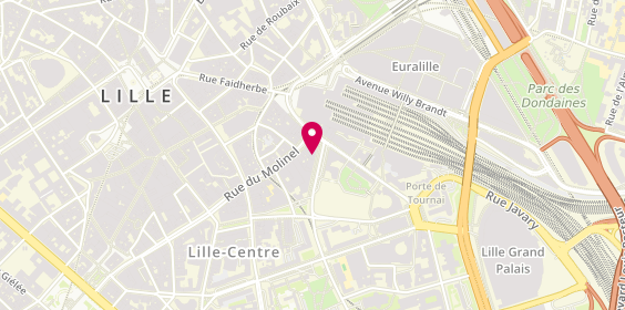 Plan de Jai-Ho, 16 avenue Charles Saint-Venant, 59800 Lille