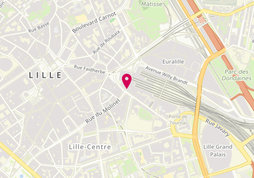 Plan de Mc Donald's, Gare Sncf Lille Flandres
Rue de Tournai, 59000 Lille