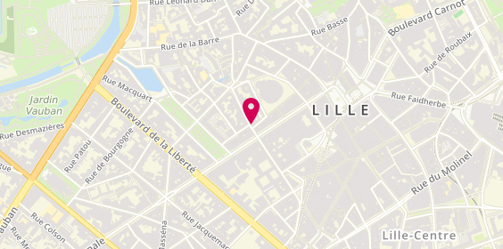 Plan de Seasons Café, 96 Rue de l'Hôpital Militaire, 59800 Lille
