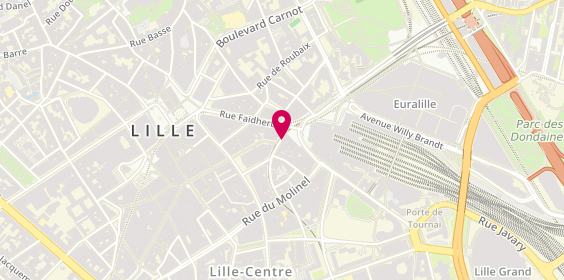 Plan de Le Timgad, 20 Rue du Priez, 59800 Lille
