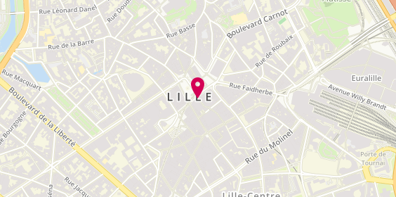 Plan de Notting Hill Coffee, 8A place du Général de Gaulle, 59800 Lille