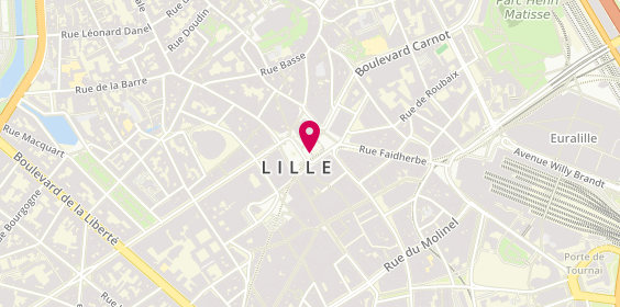 Plan de La Place, 24 place du Général de Gaulle, 59000 Lille