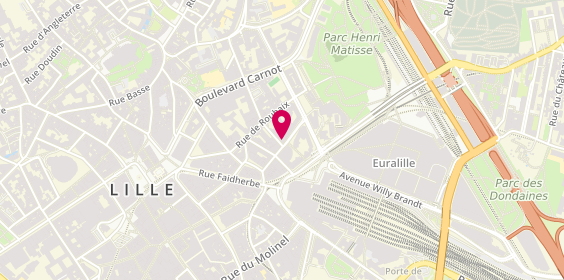 Plan de Chicon Pressé, 15 Rue Vieux Faubourg, 59800 Lille
