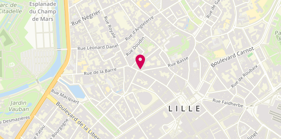 Plan de Notting Hill Coffee, 94 Rue Esquermoise, 59000 Lille